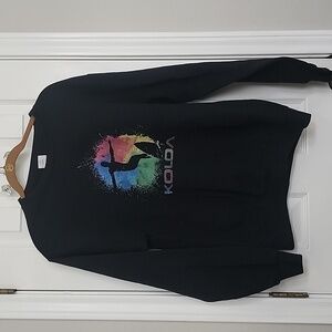 Koloa Surf Company Graphic Black Sweatshirt Size Medium​​